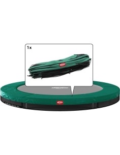 Padding Berg Favorit InGround 330, Green, 6 Sections