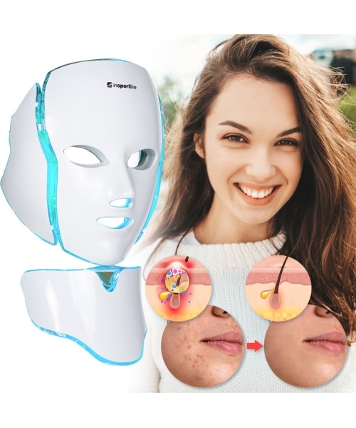 LED Light Therapy Face/Neck Mask inSPORTline Hilmana