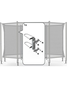 Safety Net Fasteners Berg Comfort, for 1 Tube, 95mm
