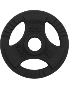 Ketaus svorio diskas su rankenomis Beltor HRD System Line, 1,25 kg, 29 mm