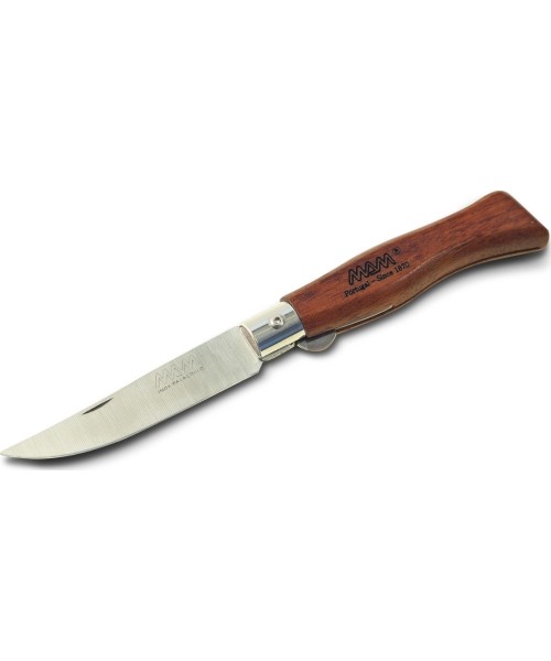 Hunting and Survival Knives MAM: Sulankstomas peilis su apsauginiu užraktu MAM Douro 2006, bubingos mediena, 7.5cm