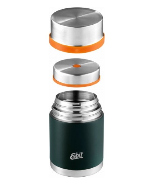 Thermoses Esbit: Termosas maistui Esbit Sculptor, 0,75 l, žalias
