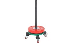 Portable Olympic Weight Plate Rack inSPORTline Welo