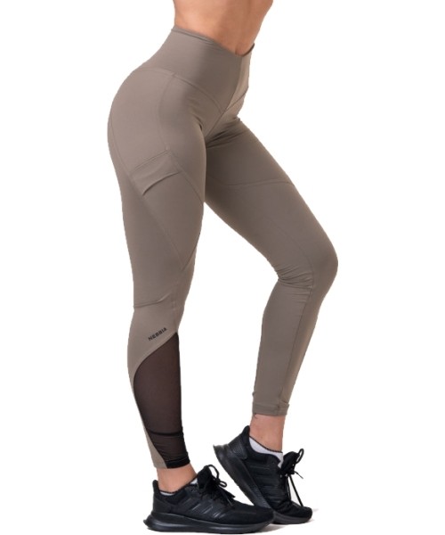 High Waist Leggings Nebbia: Moteriškos tamprės paaukštintu liemeniu Nebbia Fit & Smart 572