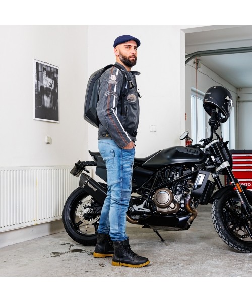 Hard Shell Motorcycle Backpack W-TEC Shellter