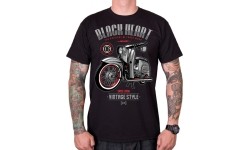 Men's T-Shirts Black Heart: Marškinėliai BLACK HEART Vintage stilius