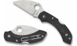 Hunting and Survival Knives Spyderco, Inc.: Kišeninis peiliukas Spyderco C28FPWCBK2 Dragonfly 2, juodas