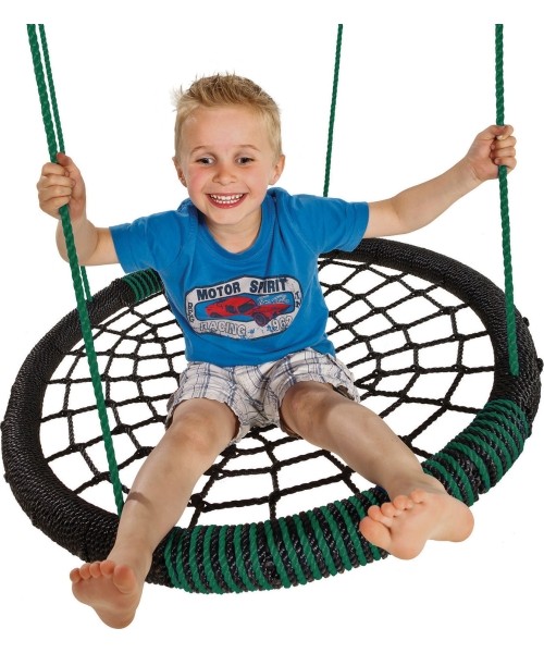 Outdoor Toys KBT: Nest Swing KBT Oval, Black/Green