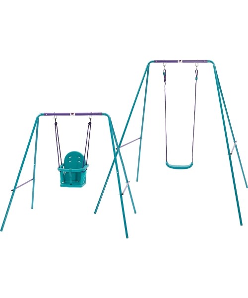 Outdoor Toys PLUM: Metalinės sūpynės Plum 2in1