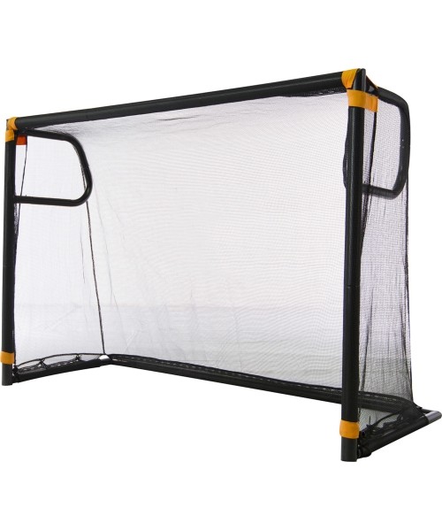 Mobilūs futbolo vartai Buffalo: Futbolo vartai Buffalo Shoot, juodi, 213 x 175 x 80 cm