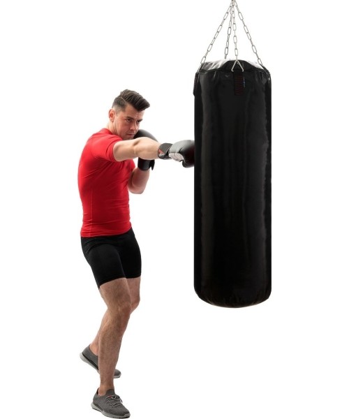Bokso maišai Marbo Sport: Bokso maišas Marbo Sport, 180cm, dia. 45cm (NEUŽPILDYTAS)