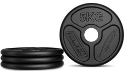 Olympic Cast Iron Weights Set Marbo, 30kg / 2x5kg + 6x2.5kg + 4x1.25kg