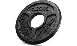 Olympic Cast Iron Weights Set Marbo, 30kg / 2x5kg + 6x2.5kg + 4x1.25kg