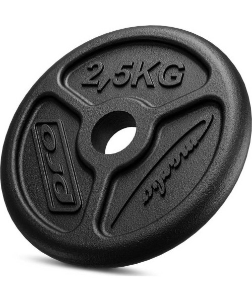 Cast Iron Weights Set Marbo Slim, 30kg / 4x5kg + 4x2.5kg