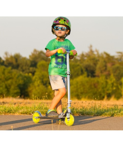 Paspirtukas WORKER Racer Urban Boy su šviečiančiais ratukais