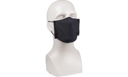 Camping Accessories MIL-TEC: BLACK MOUTH/NOSE COVER PES/EL SQUARE-SHAPE