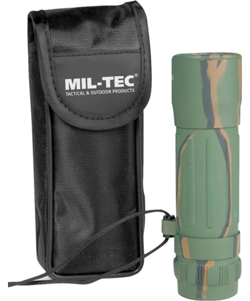 Stovyklavimo aksesuarai MIL-TEC: CAMO MONOCULAR 10X25