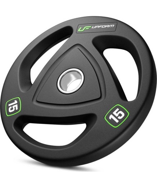Rubber-Coated Ruberton Plates UpForm: Gumuotas olimpinis svoris UpForm HQ, 15 kg