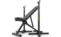 Štangų ir pritupimų stovai SmartGym: Treniruoklių komplektas (treniruočių suoliukas + štangos stovas) SmartGym Fitness Access...
