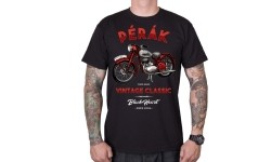 Marškinėliai BLACK HEART Pérák - Juoda