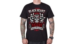 Men's T-Shirts Black Heart: T-Shirt BLACK HEART Speed and Kustom