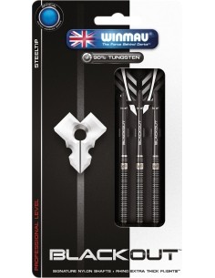 Winmau Blackout smailgaliai smiginio strėlytės 26 g
