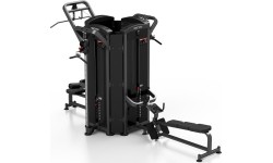Jėgos treniruokliai Marbo Sport: Daugiafunkcis treniruoklis Marbo MP-T001 Mini, juodas