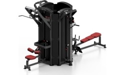 Jėgos treniruokliai Marbo Sport: Daugiafunkcis treniruoklis Marbo MP-T001 Mini, juodas