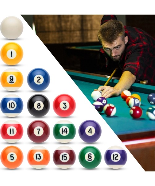 Biliardas inSPORTline: Pulo kamuoliukai inSPORTline Sferita