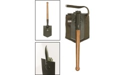Showels MIL-TEC: GERMAN FOLDING SHOVEL WITH POUCH