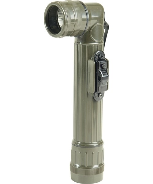 Flashlights MIL-TEC: US OD LED LARGE ANGLEHEAD FLASHLIGHT