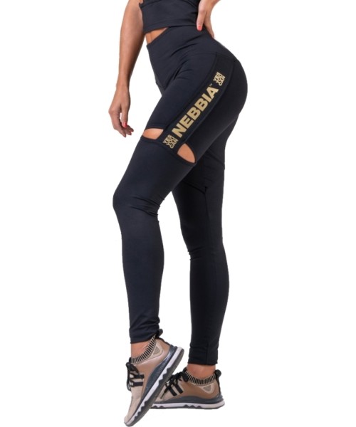 High Waist Leggings Nebbia: Moteriškos tamprės Nebbia Honey Bunny 820
