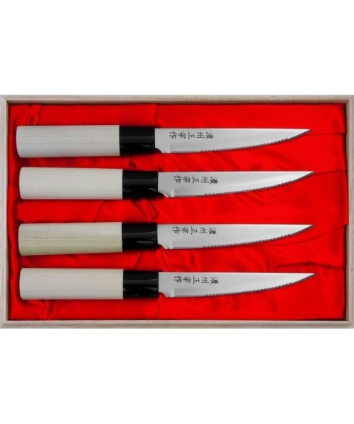 Cutlery : 4 "Satake Megumi" steiko peilių rinkinys