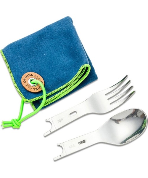 Cutlery Opinel: Šaukšto ir šakutės priedas peiliui Opinel Picnic Plus