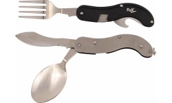 Stalo įrankiai FoxOutdoor: Kišeninis peilis-stalo įrankiai FoxOutdoor 4in1
