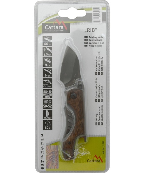 Closing knife RIB with safety lock 14cm
