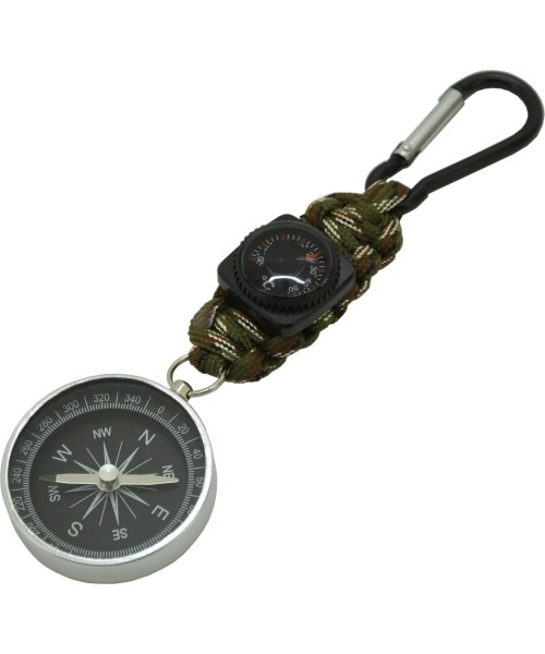 Survival Tools and Kits Cattara: Pendant OUTDOOR with thermometer and compass
