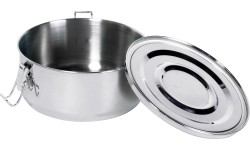 BasicNature Food Container', stainless steel