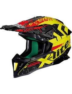 Motocross Helmet X-Lite X-502 Nac-Nac LED Yellow - Black/Yellow
