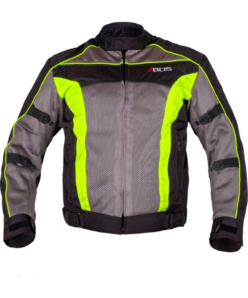 Men's Short Textile Jackets BOS: Vyriška motociklininko striukė BOS Tokyo
