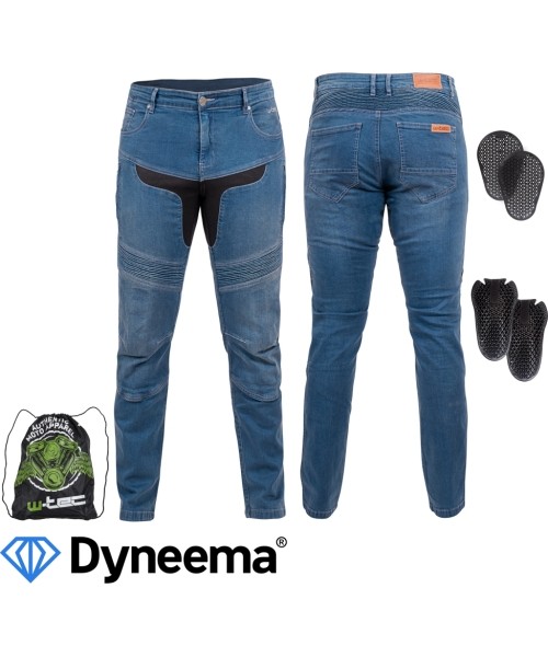 Men's Motorcycle Jeans W-TEC: Vyriški motociklininko džinsai W-TEC Dynetis