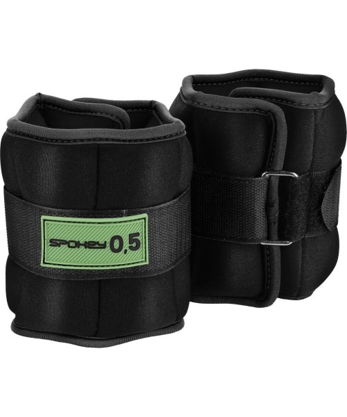 Svoriai kojoms ir rankoms Spokey: Velcro svarmenys Spokey FORM 0,5 kg