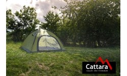 Palapinės Cattara: Greitai sulankstoma palapinė BUDVA 3-4 asmenims 280x220x140cm PU3000mm