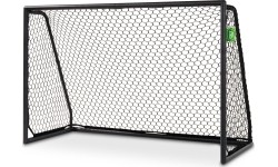 EXIT Scala aluminium football goal 180x120cm - black