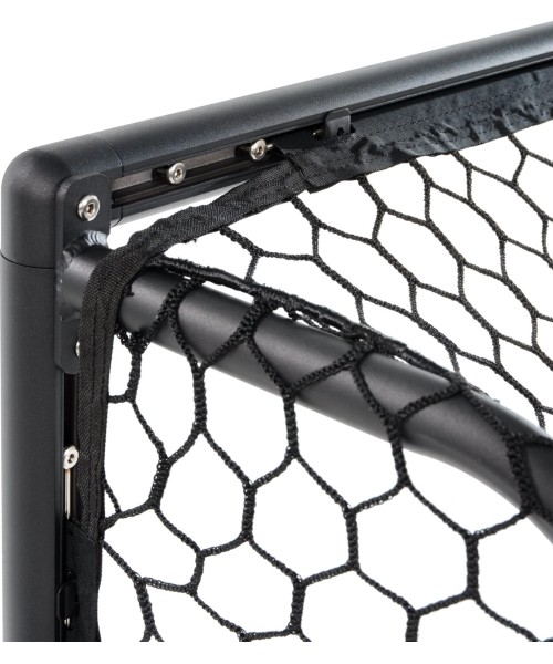 EXIT Scala aluminium football goal 180x120cm - black
