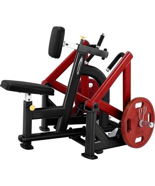 Back Trainers Steelflex: Sėdimoji traukimo / irklavimo mašina "Steelflex PlateLoad Line PLSR