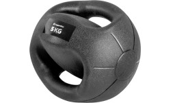 Kimštinis kamuolys su rankenomis inSPORTline Grab Me 5 kg