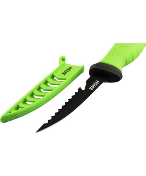 ZFISH filė peilis žvejybai plėšriosioms žuvims 5"/125 mm