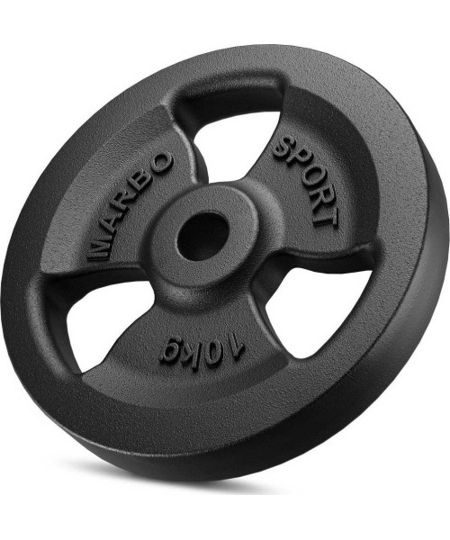 Cast Iron Weights Set Marbo, 60kg / 2x20kg + 2x10kg 