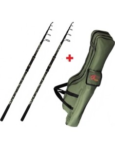 Carp Rods and Case Set Zfish Combo Kingstone, 2pcs, 3.60m, 60-100g